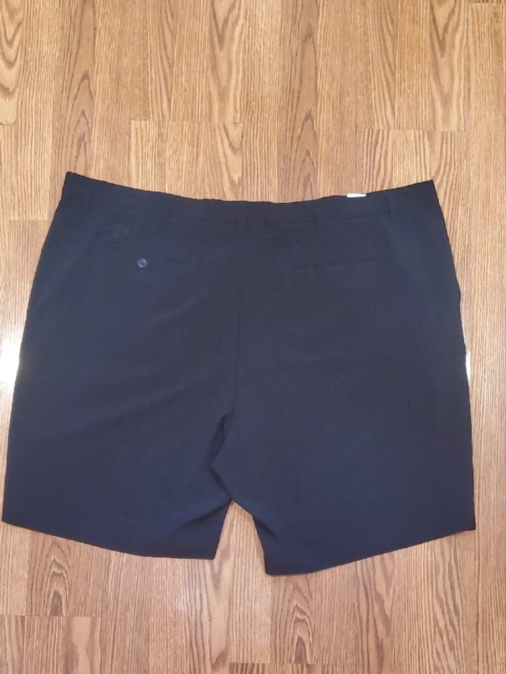Callaway Black Flat-Front Golf Shorts